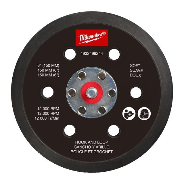 Produktbild Milwaukee FROSBPSH150 Schleifteller für M12 FUEL 150 mm Exzenterschleifer