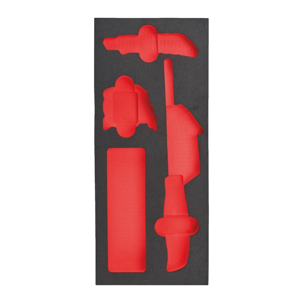 Produktbild Milwaukee Elektrowerkzeuge Ersatz Einlage 1/3 78 cm für Werkstattwagen für Schneid und Messwerkzeug