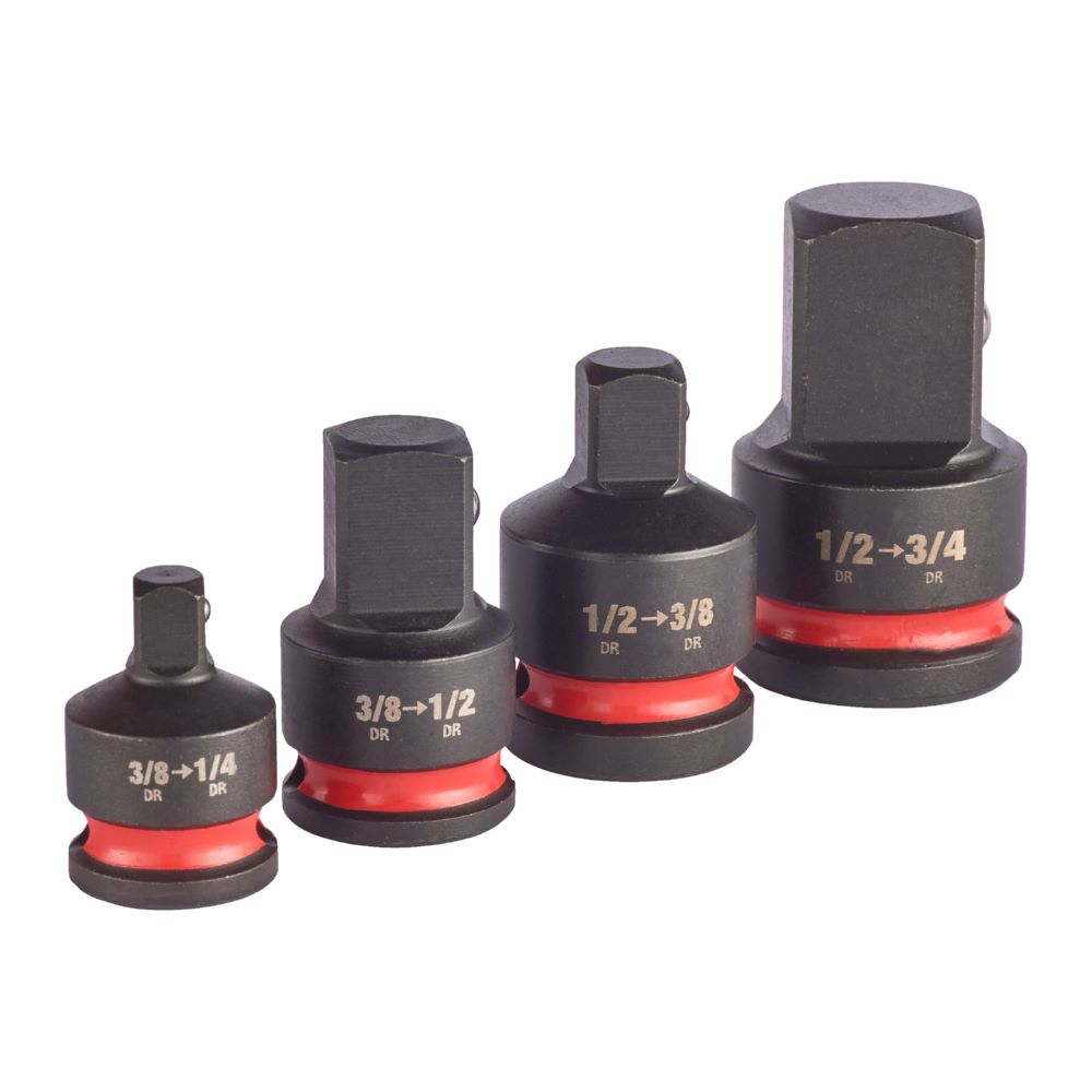 Produktbild Milwaukee SHOCKWAVE Adapter Set 4 teilig