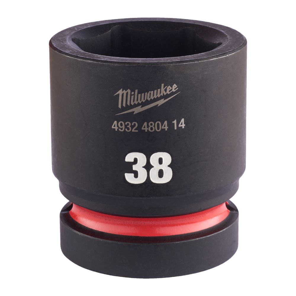 Produktbild Milwaukee SHOCKWAVE Schlagnuss 1 Zoll kurz Schlüsselweite 38mm