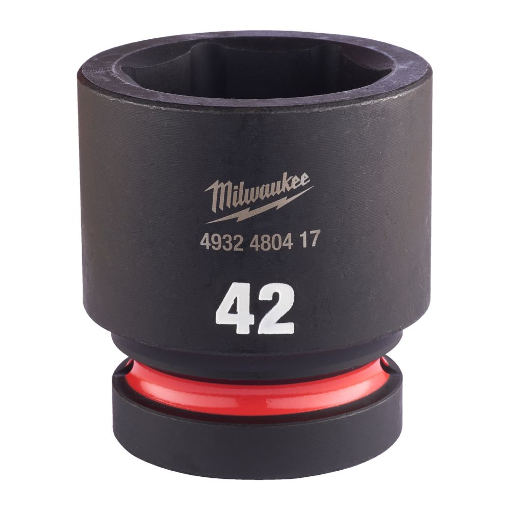 Produktbild Milwaukee SHOCKWAVE Schlagnuss 1 Zoll kurz Schlüsselweite 42mm