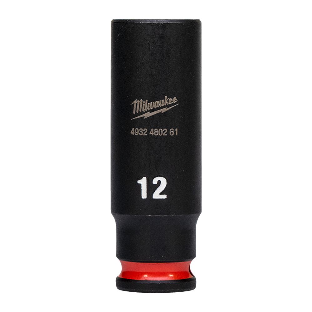 Produktbild Milwaukee SHOCKWAVE Schlagnuss 1/4 Zoll lang Schlüsselweite 12mm