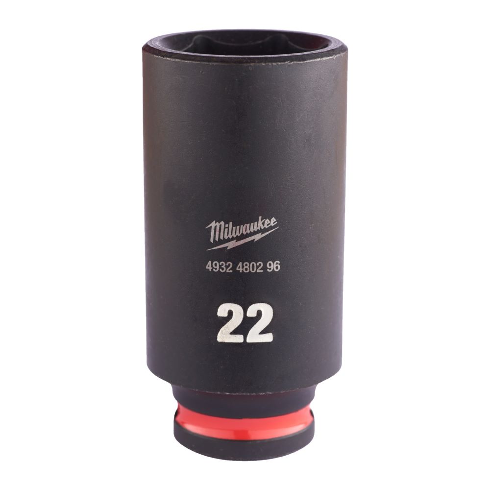Produktbild Milwaukee SHOCKWAVE Schlagnuss 3/8 Zoll lang Schlüsselweite 22mm