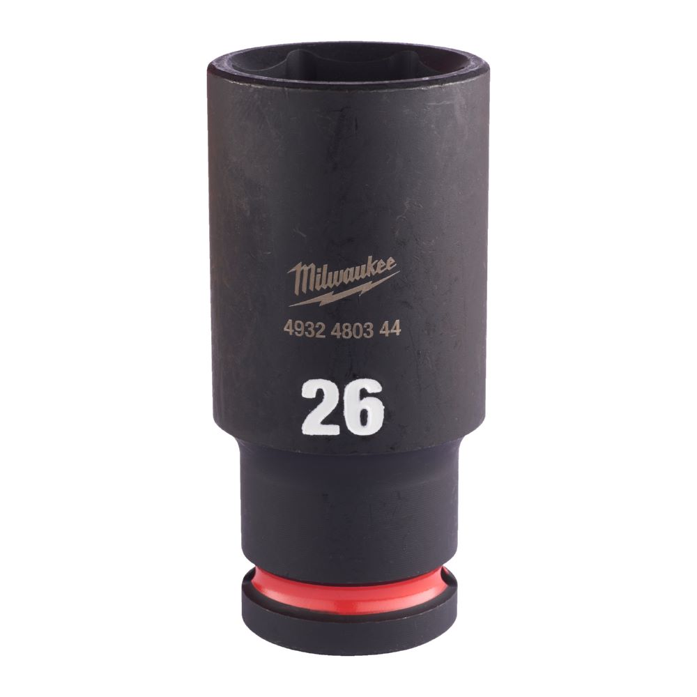 Produktbild Milwaukee SHOCKWAVE Schlagnuss 1/2 Zoll lang Schlüsselweite 26mm
