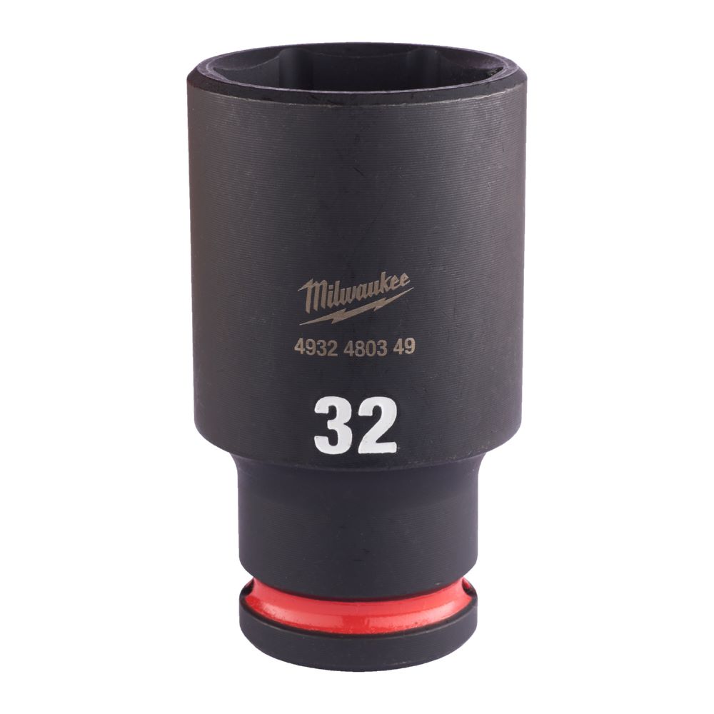 Produktbild Milwaukee SHOCKWAVE Schlagnuss 1/2 Zoll lang Schlüsselweite 32mm