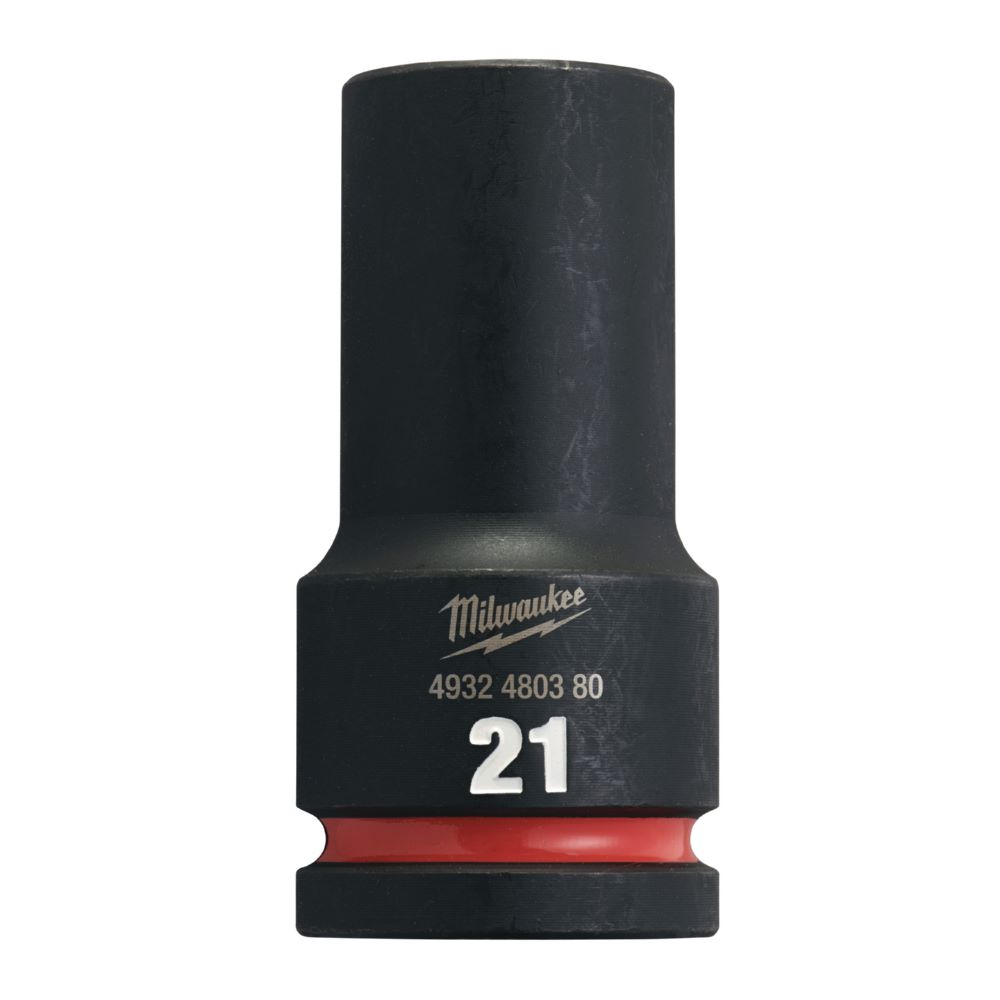 Produktbild Milwaukee SHOCKWAVE Schlagnuss 3/4 Zoll lang Schlüsselweite 21mm