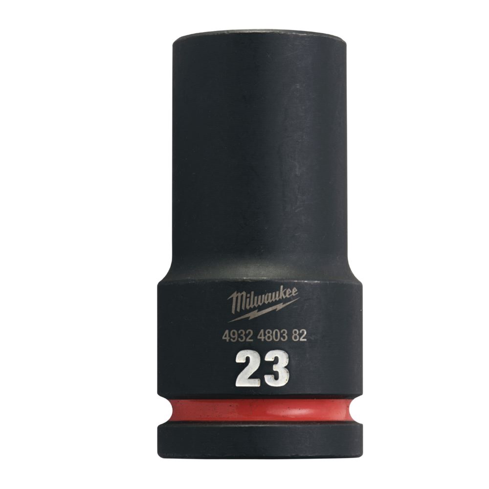 Produktbild Milwaukee SHOCKWAVE Schlagnuss 3/4 Zoll lang Schlüsselweite 23mm