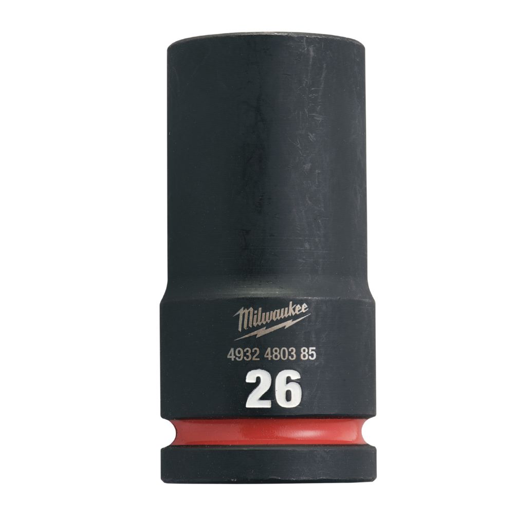 Produktbild Milwaukee SHOCKWAVE Schlagnuss 3/4 Zoll lang Schlüsselweite 26mm
