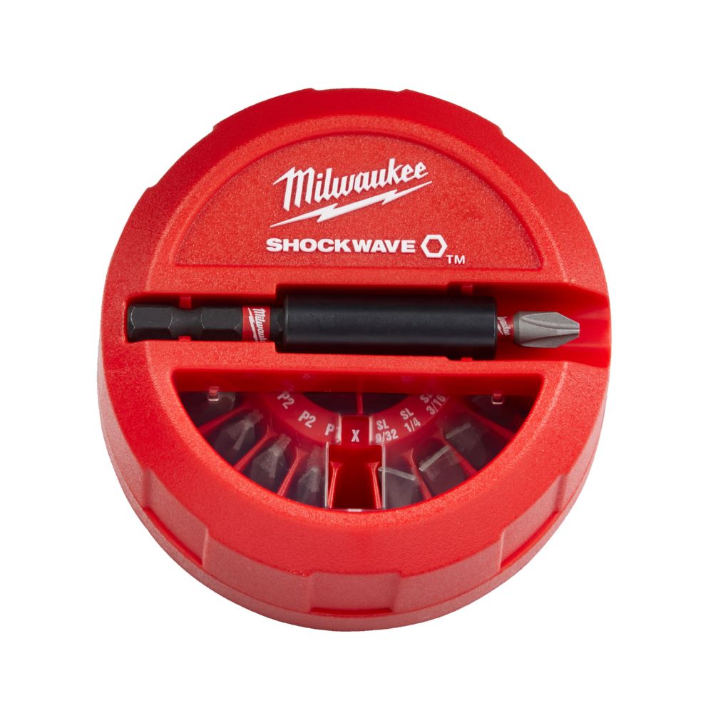 Produktbild Milwaukee Bitset Shockwave Puck Set 15-teilig