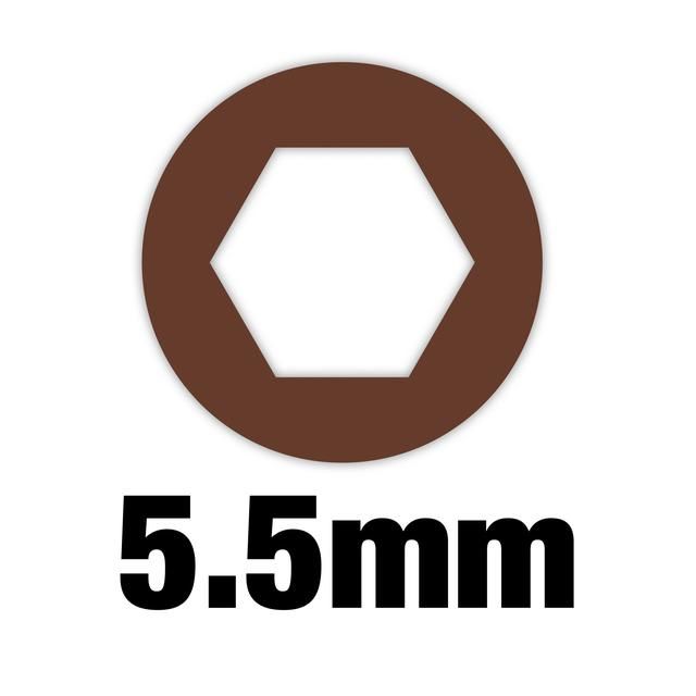 Produktbild Steckschlüssel mit Griff und Durchgangsloch SW 5,5 mm / M3 bild 2