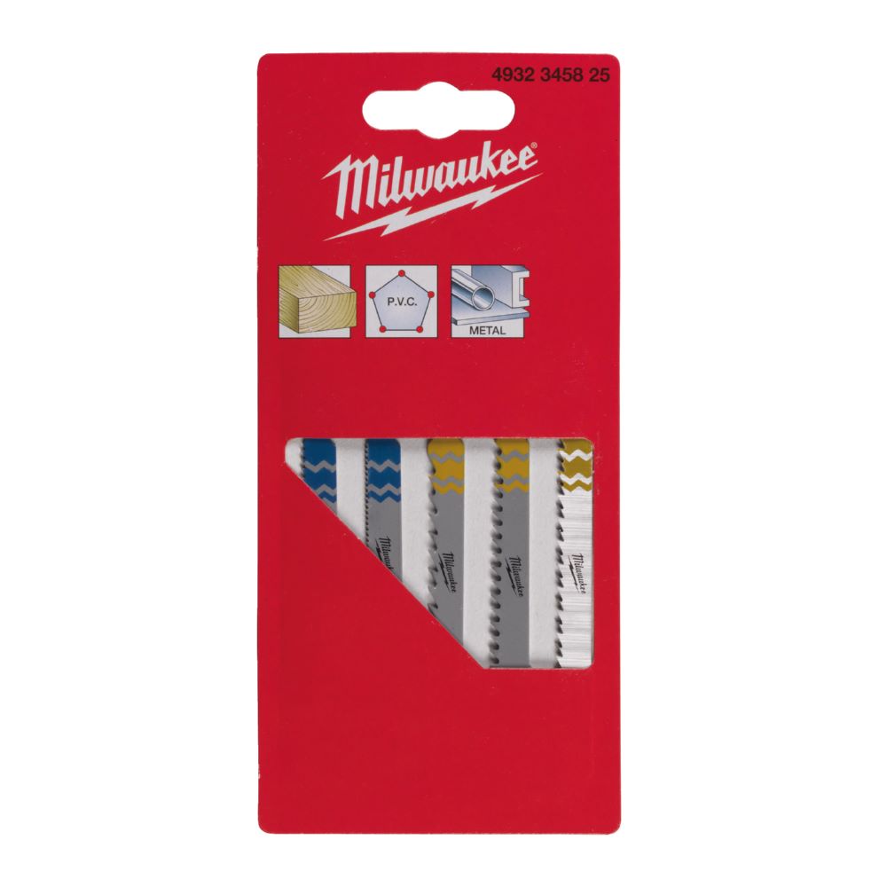 Produktbild Milwaukee Stichsägeblatt Set 5 Teile