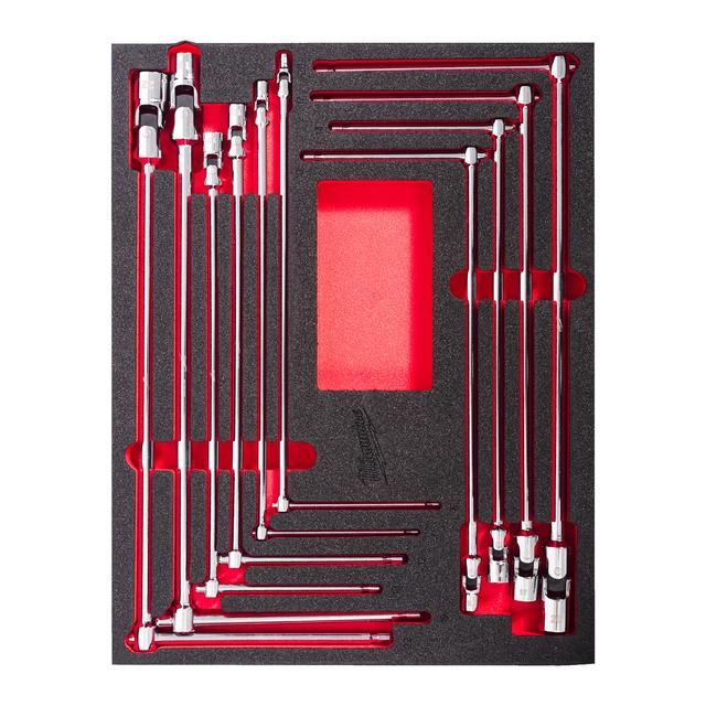 Produktbild T-Gelenkschlüssel Einlage 10 Teile Einlage für Werkstattwagen 78 cm bild 4