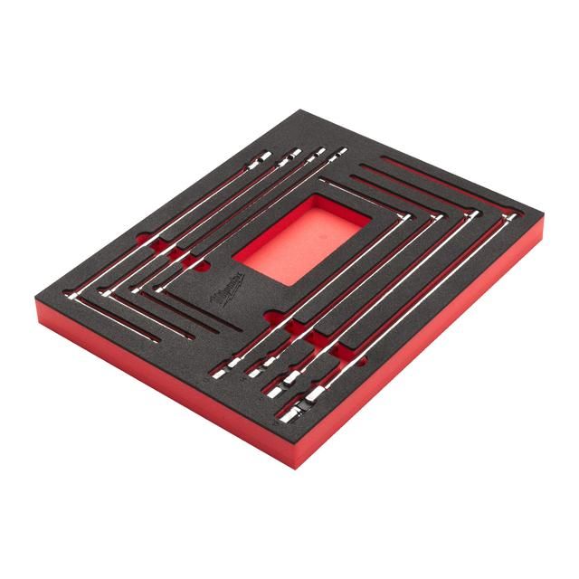 Produktbild T-Gelenkschlüssel Einlage 8 Teile Einlage für Werkstattwagen 78 cm bild 2