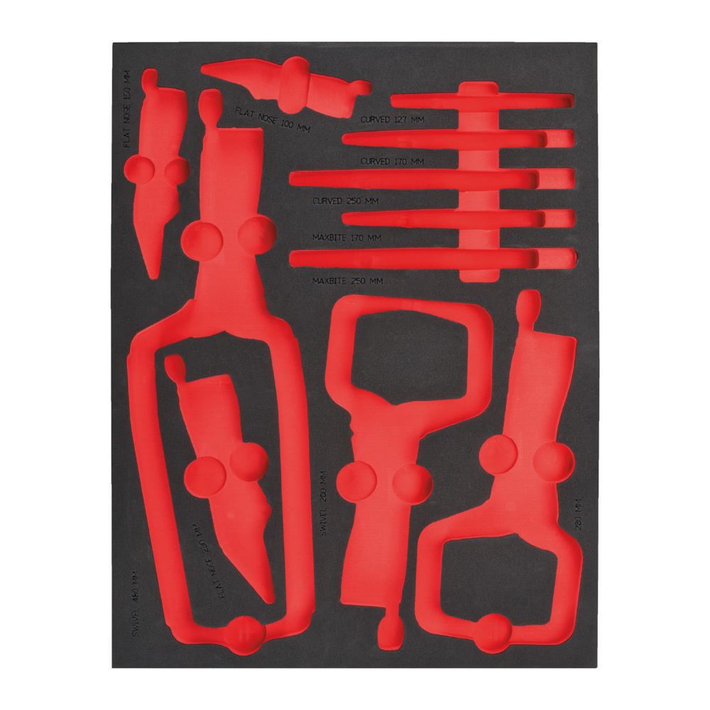 Produktbild Milwaukee Elektrowerkzeuge TORQUE LOCK Gripzangen für Werkstattwagen 78 cm Ersatz-Einlage 3/3