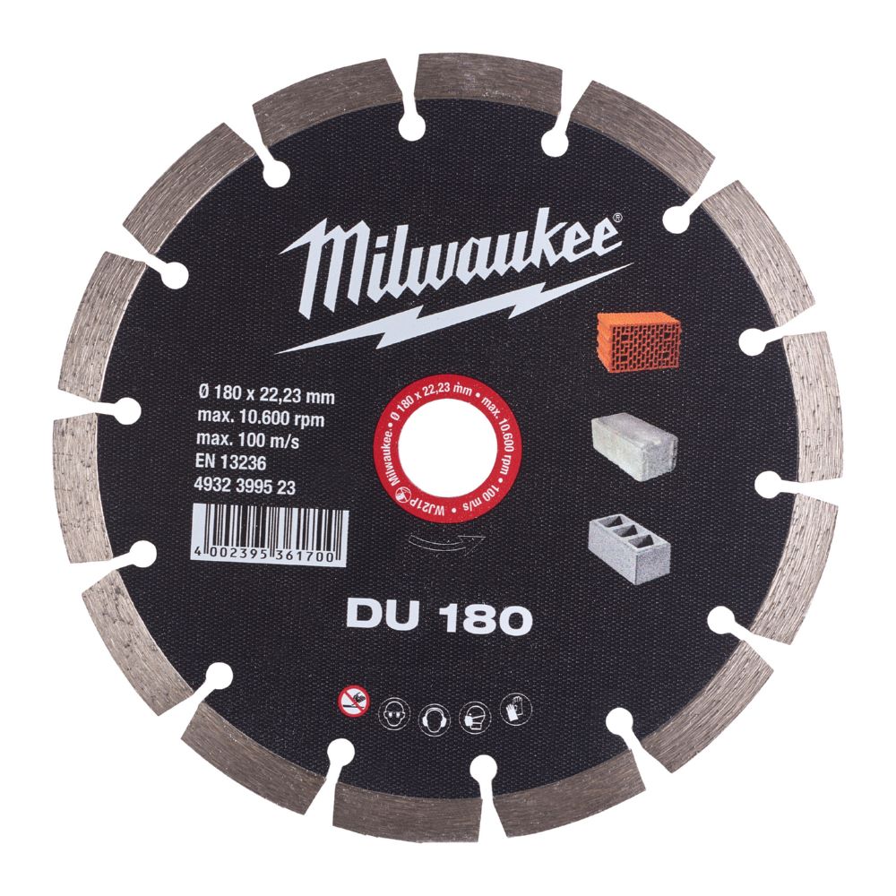 Produktbild Milwaukee Diamanttrennscheibe Universal DU 180 mm