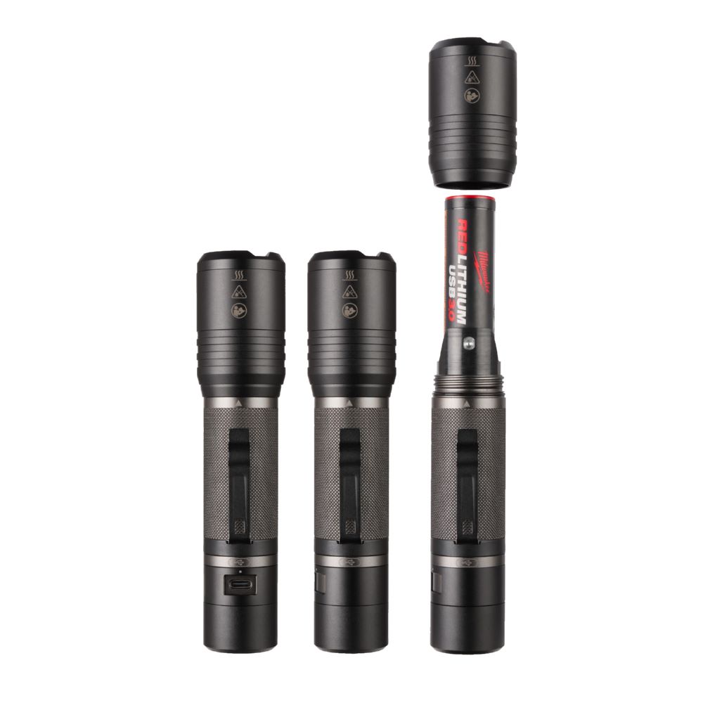 Produktbild Milwaukee USB Akku Taschenlampe bis 2 m L4FL2000-301 bild 3