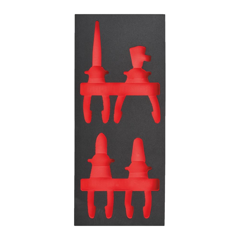 Produktbild Milwaukee Elektrowerkzeuge Ersatz Einlage 1/3 für VDE Zangen für Werkstattwagen 78 cm