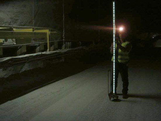 Produktbild NEDO LumiScale 2,20m / Trimble-BC bild 3