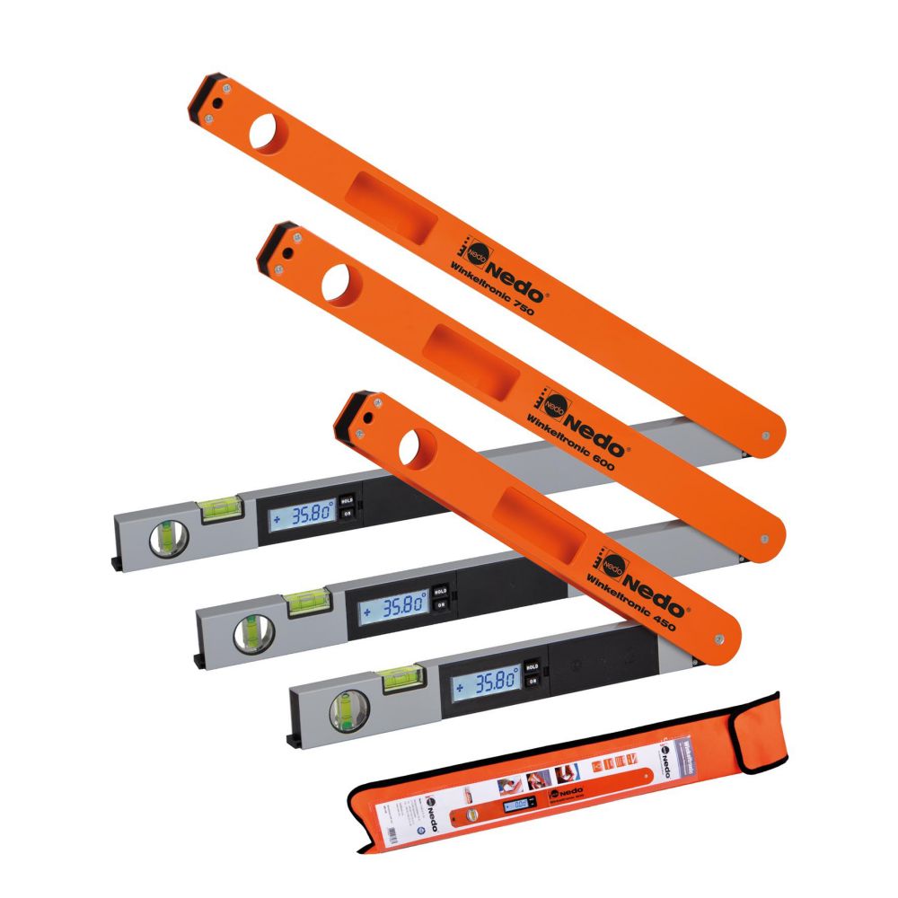 Produktbild NEDO Winkeltronic 450mm, mit Backlight Auflösung 0.05 Grad bild 3