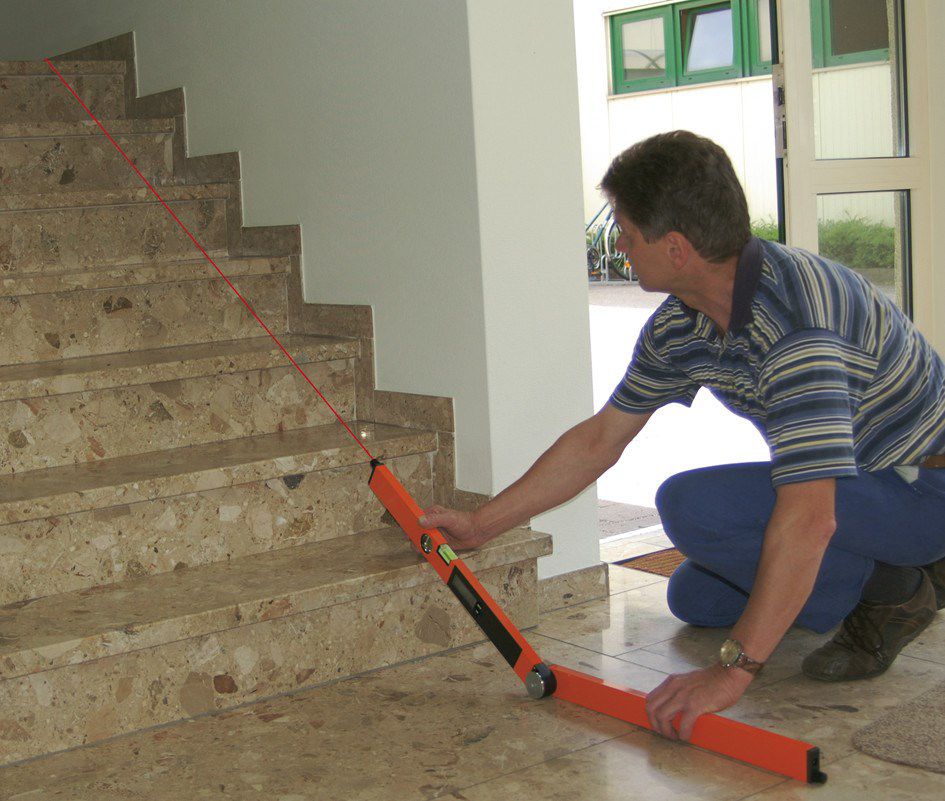 Produktbild Nedo Laser-Winkeltronic 2 Lasermodule Auflösung: 0.1 Grad Schenkel ca. 600mm bild 2