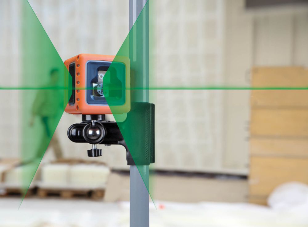 Produktbild NEDO CUBE green Linienlaser 1xH,2xV grüner Laser bild 4