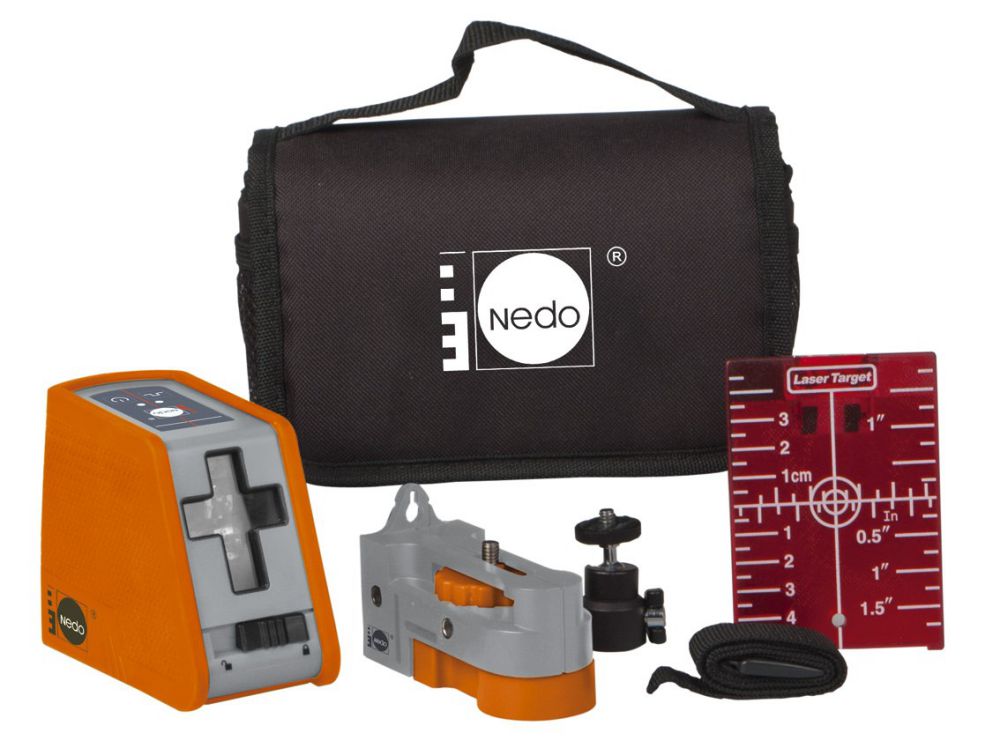 Produktbild Nedo X-Liner 2 Linienlaser 1xH,1xV roter Laser
