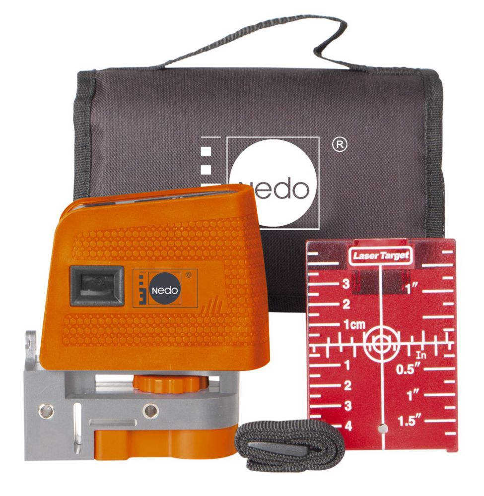 Produktbild Nedo X-Liner 5P Fünf-Punkt-Laser / roter Laser 3 Punkte waagrecht + 2 Punkte senkrech bild 1