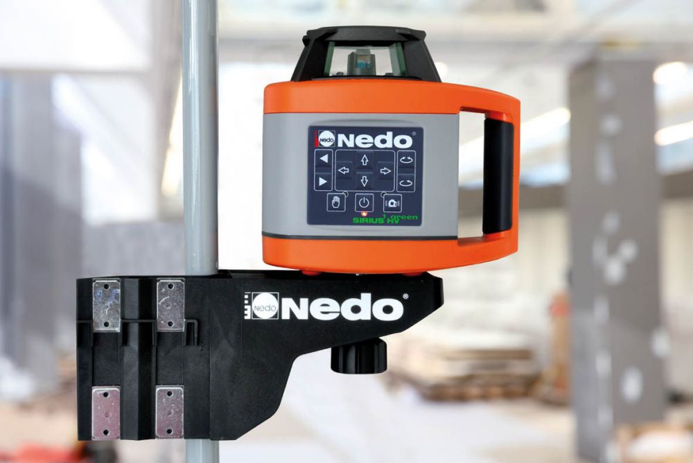 Produktbild Nedo Teleskopklemmstange NEDO ca. 1516mm-3400mm orange / grau bild 4