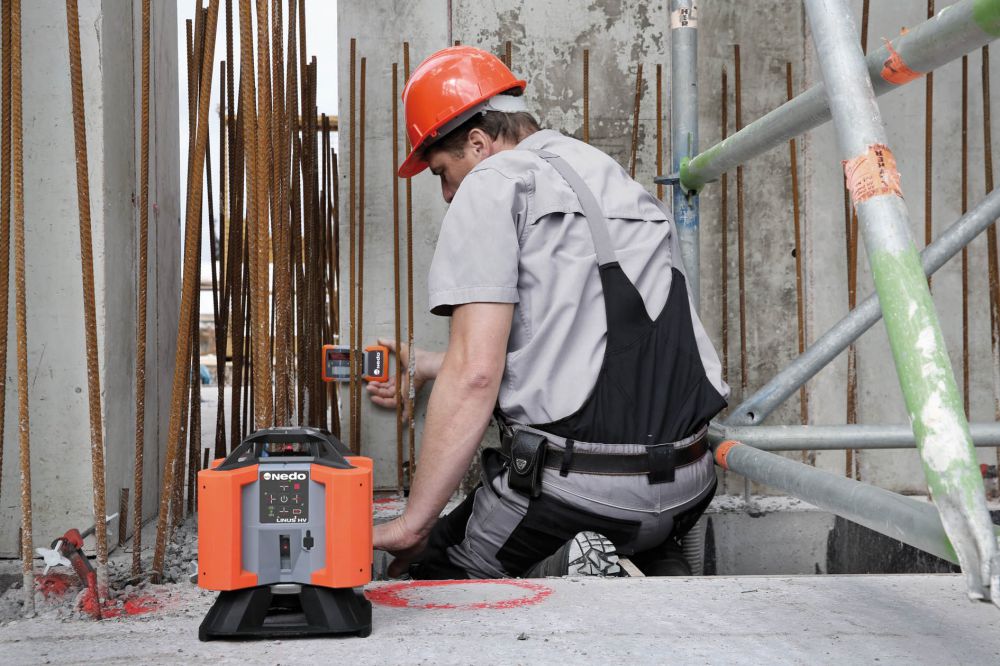 Produktbild Nedo Universallaser komplett LINUS 1 HV roter Laser / Laserklasse 2M bild 6