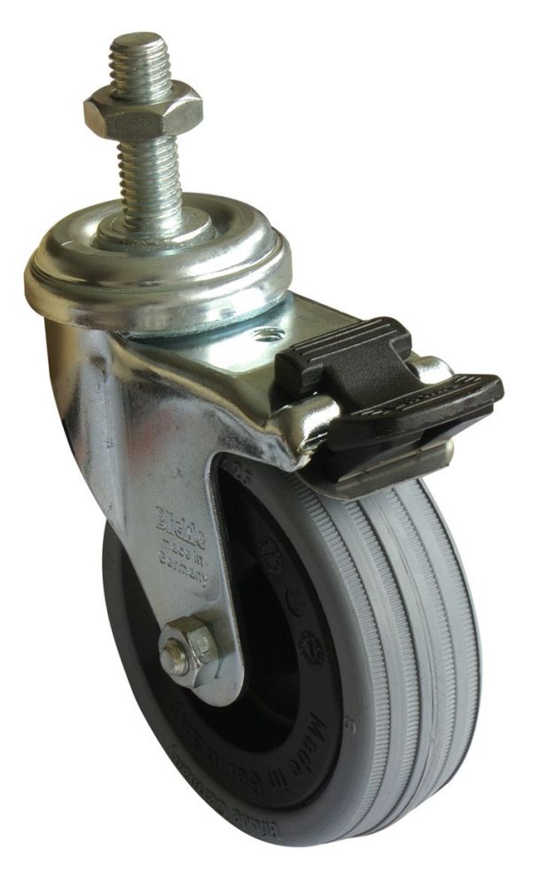 Produktbild Nedo Stativrollen - Set Lenkrolle m.Gewinde- stift M10x30 und Mutter M10