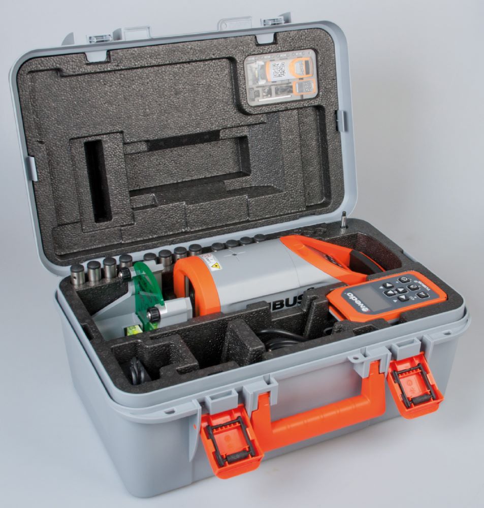 Produktbild Nedo Kanalbaulaser Tubus 2 Laserklasse 2 mit Fernbedienung und Zieltafel bild 6