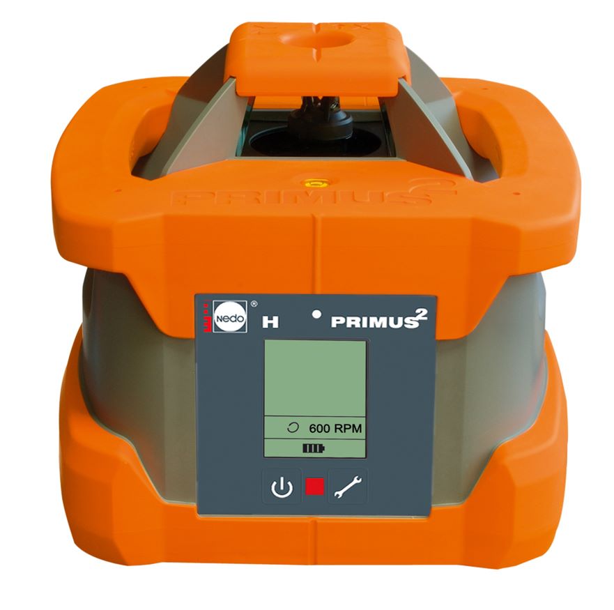 Produktbild Nedo Rotationslaser Primus 2H ohne Empfänger Laserklasse 2 umrüstbar auf 900 U/min