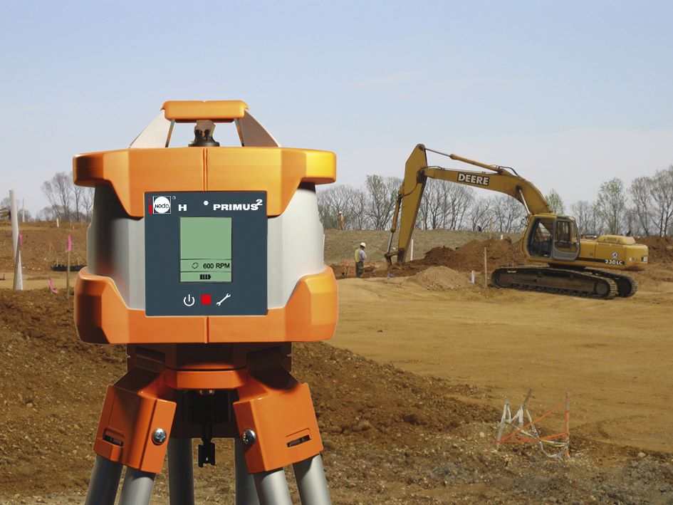 Produktbild Nedo Rotationslaser Primus 2H ohne Empfänger Laserklasse 2 umrüstbar auf 900 U/min bild 3