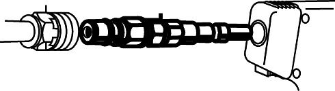 Produktbild Nilfisk Reduktionsstück Adapter 3/8 Zoll für HD Schlauch