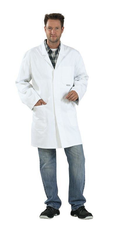 Produktbild Planam BW 290 Arbeitskleidung Berufsmantel Arbeitsmantel reinweiß Größe 62 bild 2