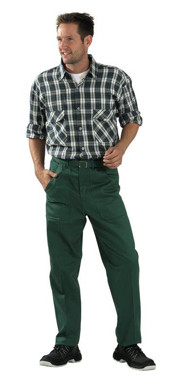 Produktbild Planam BW 290 Arbeitskleidung Bundhose Arbeitshose mittelgrün Größe 44 bild 2