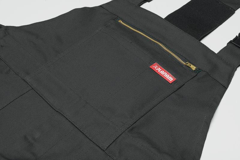 Produktbild Planam BW 290 Arbeitskleidung Arbeitshose Cargo Latzhose hydronblau Größe 64 bild 6