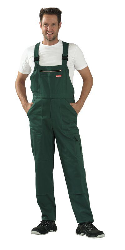 Produktbild Planam BW 290 Arbeitskleidung Arbeitshose Cargo Latzhose mittelgrün Größe 42 bild 2