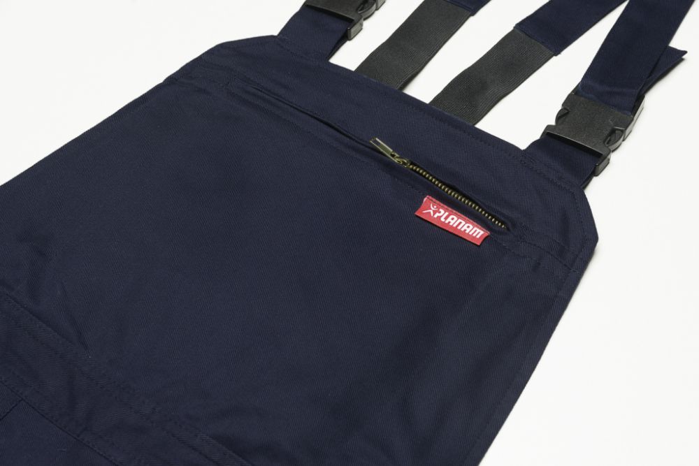 Produktbild Planam BW 270 Arbeitskleidung Latzhose Arbeitshose kornblau Größe 42 bild 7