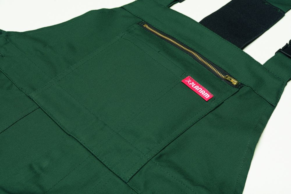 Produktbild Planam BW 290 Arbeitskleidung Latzhose Arbeitshose mittelrot Größe 44 bild 7