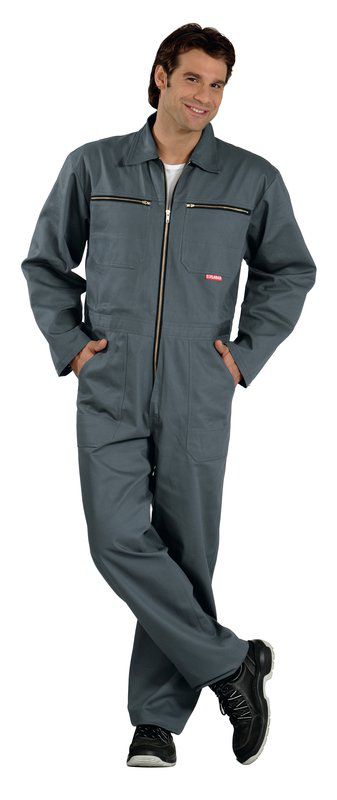 Produktbild Planam BW 290 Arbeitskleidung Arbeitsoverall Rallyekombi grau Größe 60 bild 2