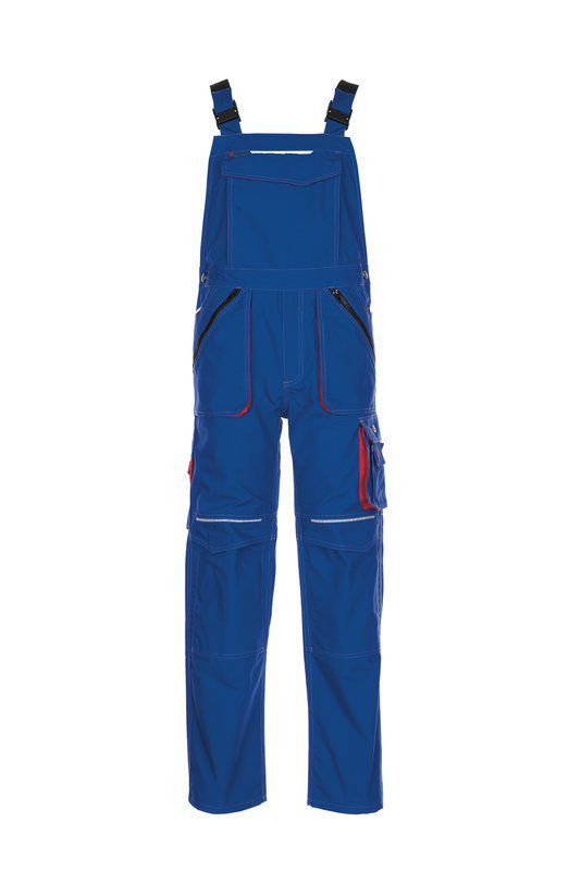 Produktbild Planam Basalt Latzhose kornblau rot 27