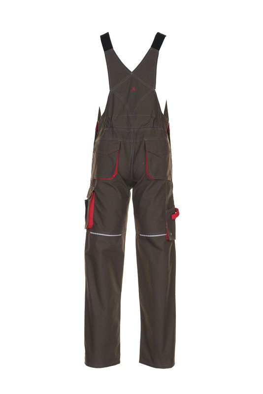 Produktbild Planam Basalt Latzhose oliv rot 25 bild 3