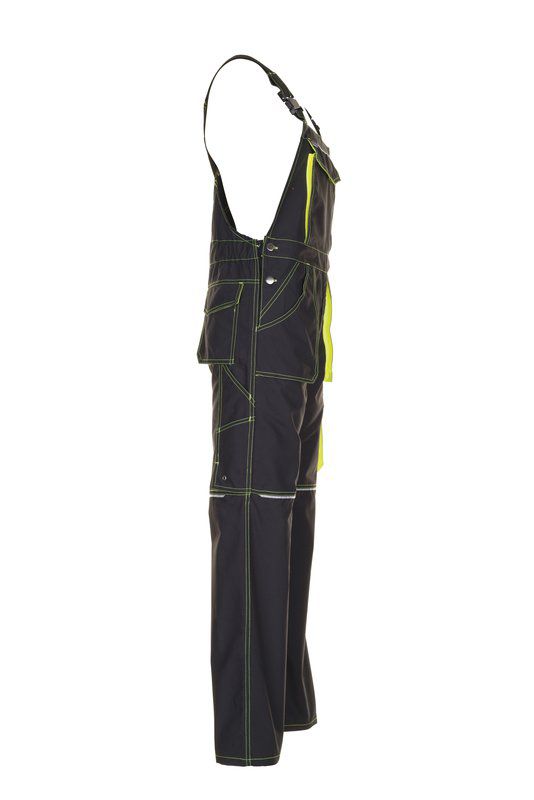 Produktbild Planam Basalt Neon Arbeitshose Latzhose anthrazit gelb 24 bild 4