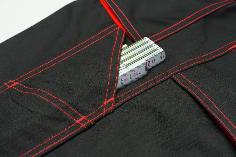 Produktbild Planam Basalt Neon Arbeitshose Latzhose anthrazit gelb 26 bild 8