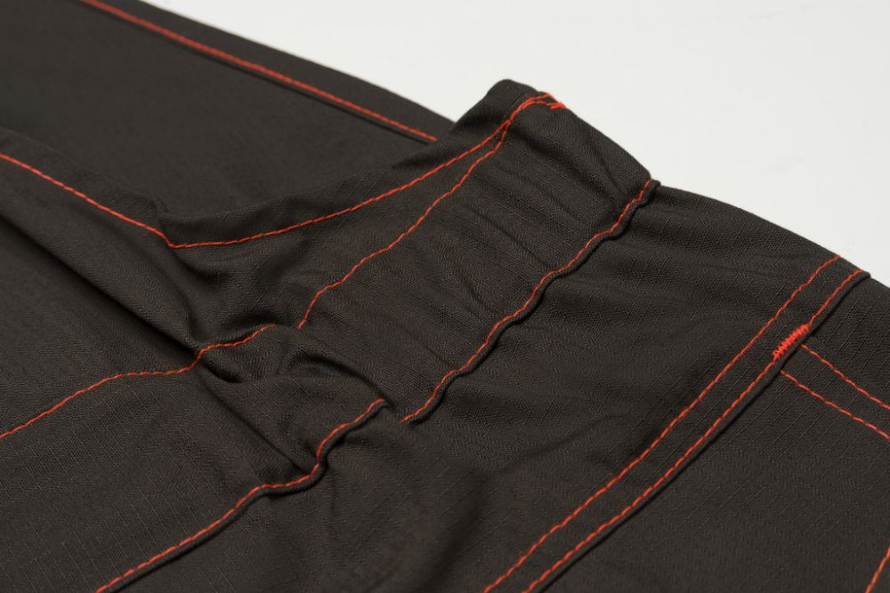 Produktbild Planam Basalt Neon Arbeitshose Latzhose marine orange 44 bild 7