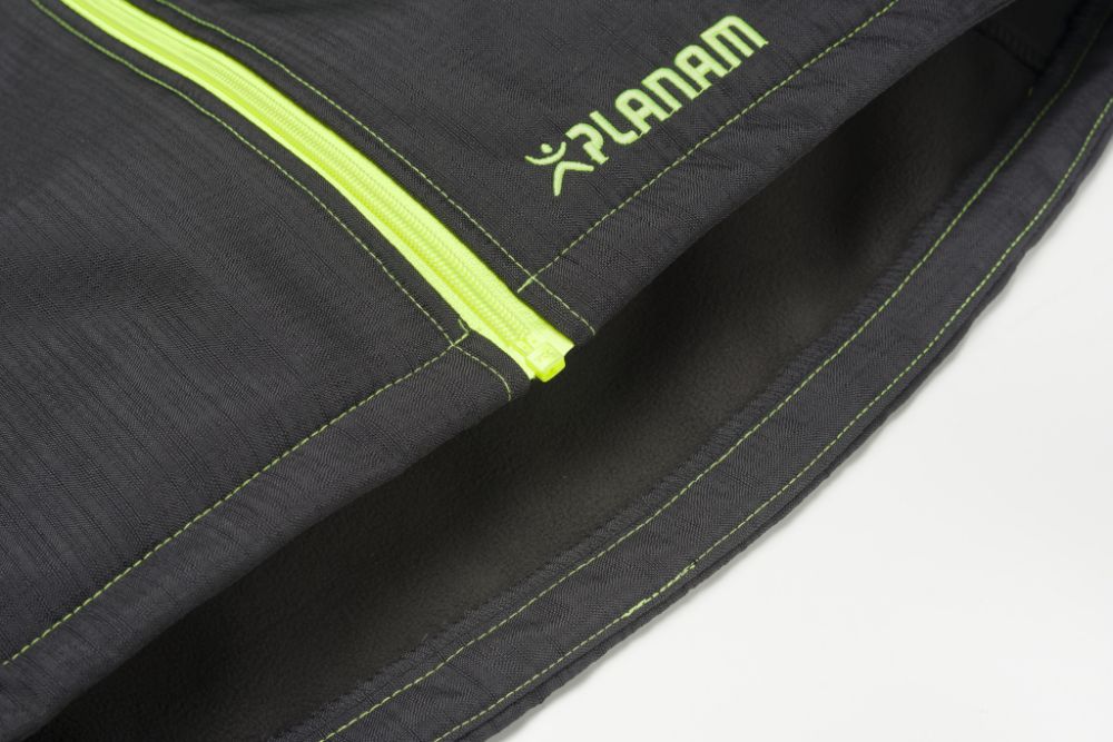 Produktbild Planam Basalt Neon Arbeitsjacke Softshelljacke marine orange Größe S bild 8