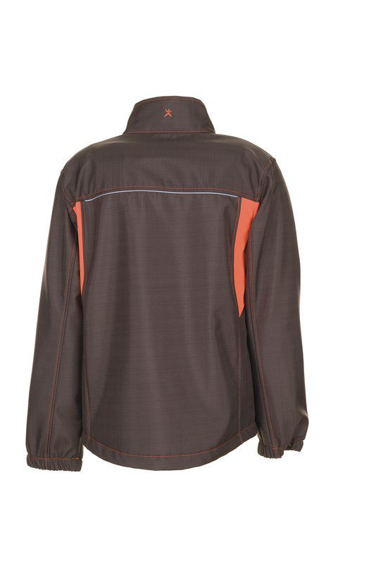 Produktbild Planam Basalt Neon Arbeitsjacke Softshelljacke oliv orange Größe L bild 3