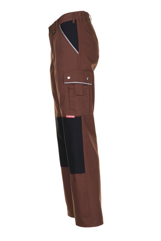 Produktbild Planam Canvas 320 Arbeitskleidung Arbeitshose Bundhose braun schwarz Größe 27 bild 5