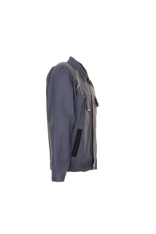 Produktbild Planam Canvas 320 Arbeitskleidung Arbeitsjacke Bundjacke grau schwarz Größe 29 bild 4